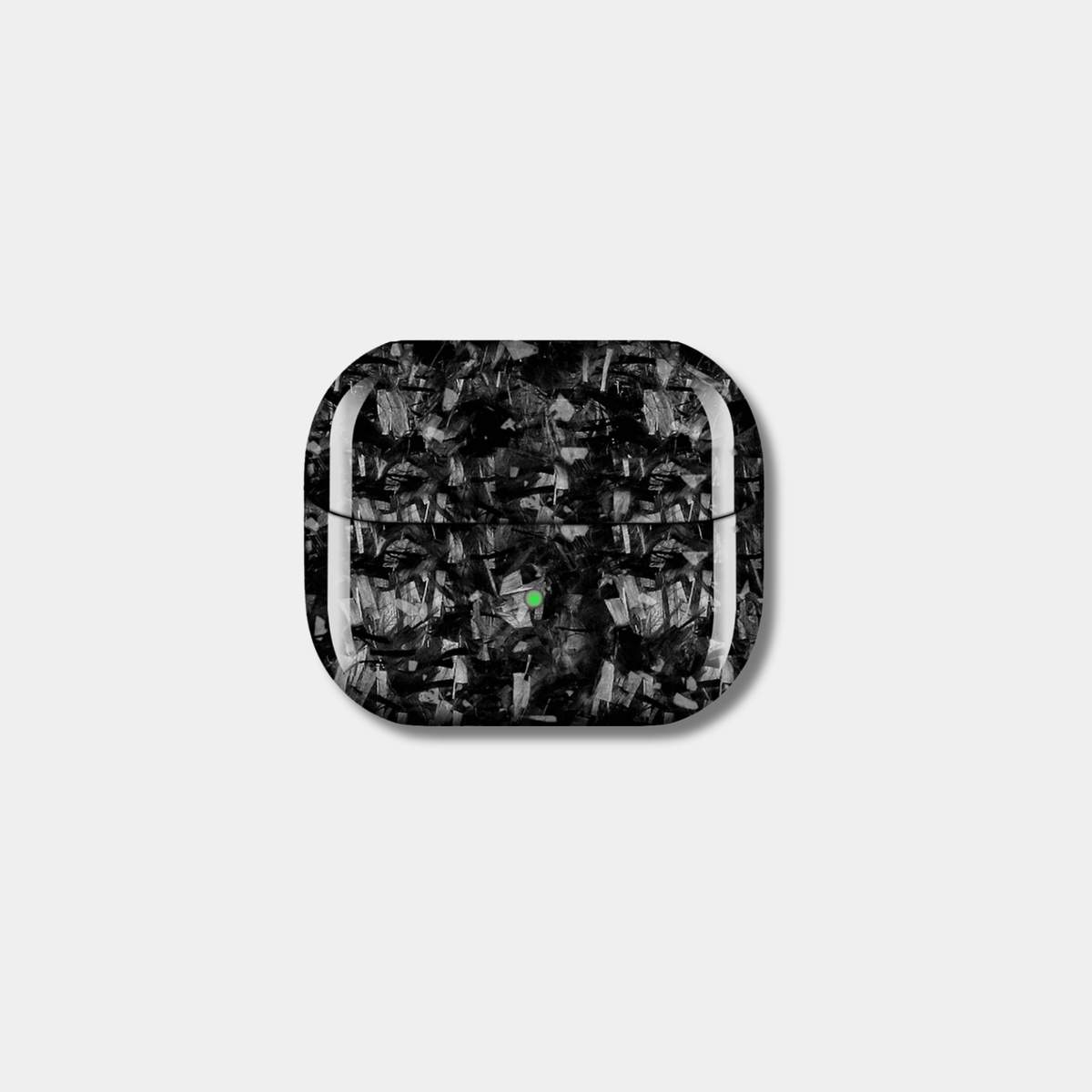 Samsung Galaxy Buds 3 Pro case with genuine raw forged carbon fiber by Karbon Technik.
