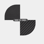 The best black 1500D and 600D aramid fiber protective case